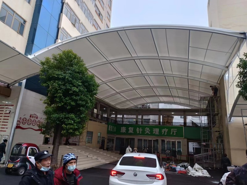 眉山膜结构车棚公司推荐：北雨膜结构与同行对比